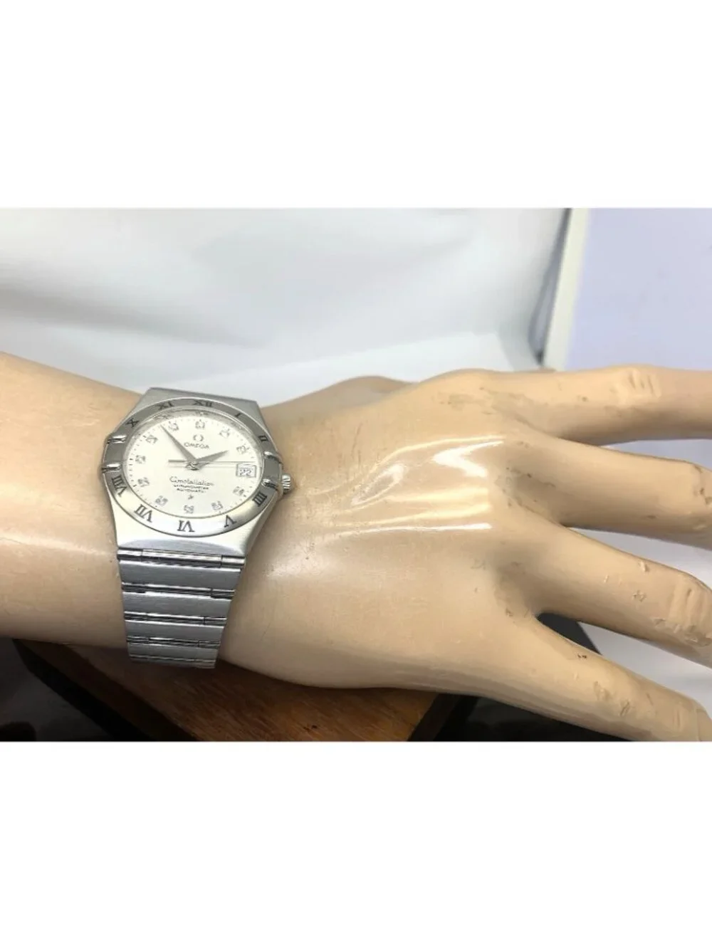 Omega Constellation Watch 50 Years Anniversary Diamond Swiss Automatic 35.5mm